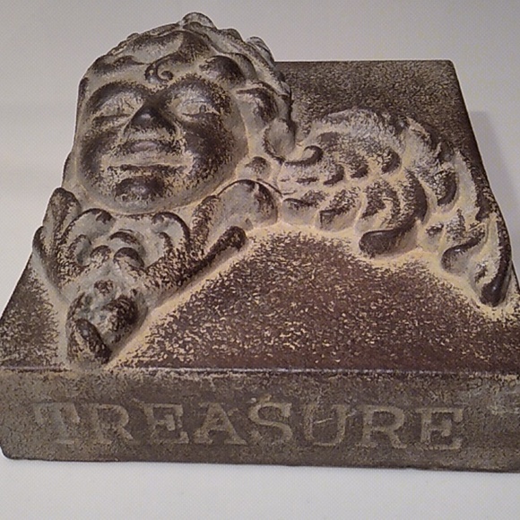 ANGEL *Signed iron bisque wash, Atlantis Tile, like Sid Dickens. *Rare & Retired - Picture 7 of 14